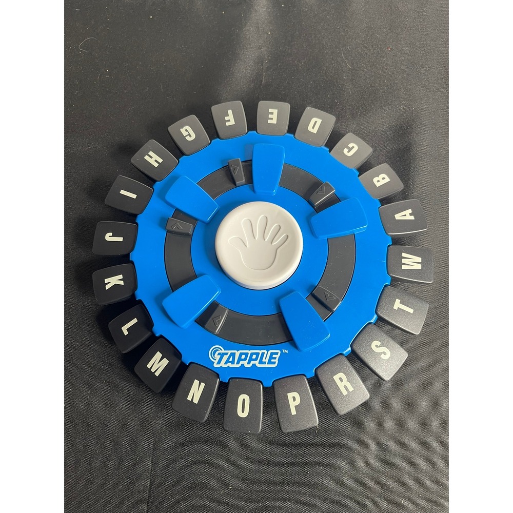 USAopoly Tapple Fast Paced Electronic Word Game Blue Black Family Party Game